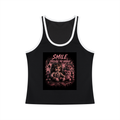 Women's Color Block Cropped Tank Top