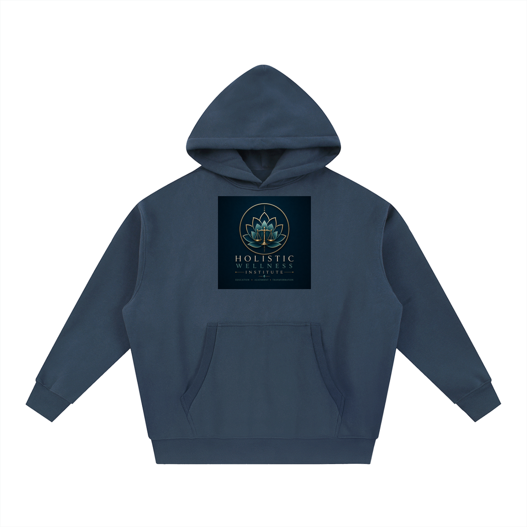 Essential Oversized Boxy Fit Fleece Hoodie