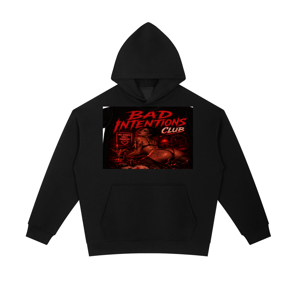 Essential Heavyweight Hoodie*Bad intentions