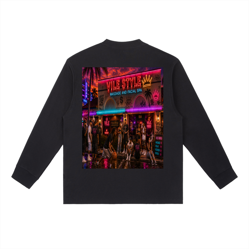 Essential Crewneck Long-Sleeve T-Shirt