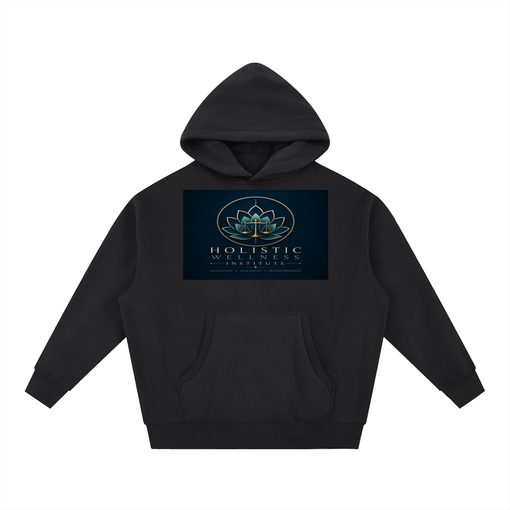 Essential Oversized Boxy Fit Fleece Hoodie