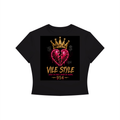 Women's Crewneck Crop T-Shirt